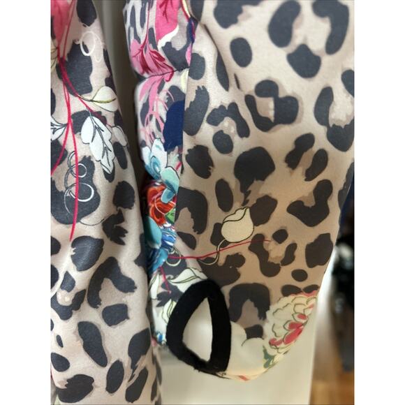 Johnny Was Lubello Reversible Hooded Floral Parka down Puffer Jacket $450 new S - Picture 5 of 16